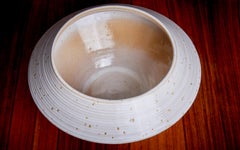 Mid-Century Modern USA Ceramic Planter, 44\" Diameter, Excellent