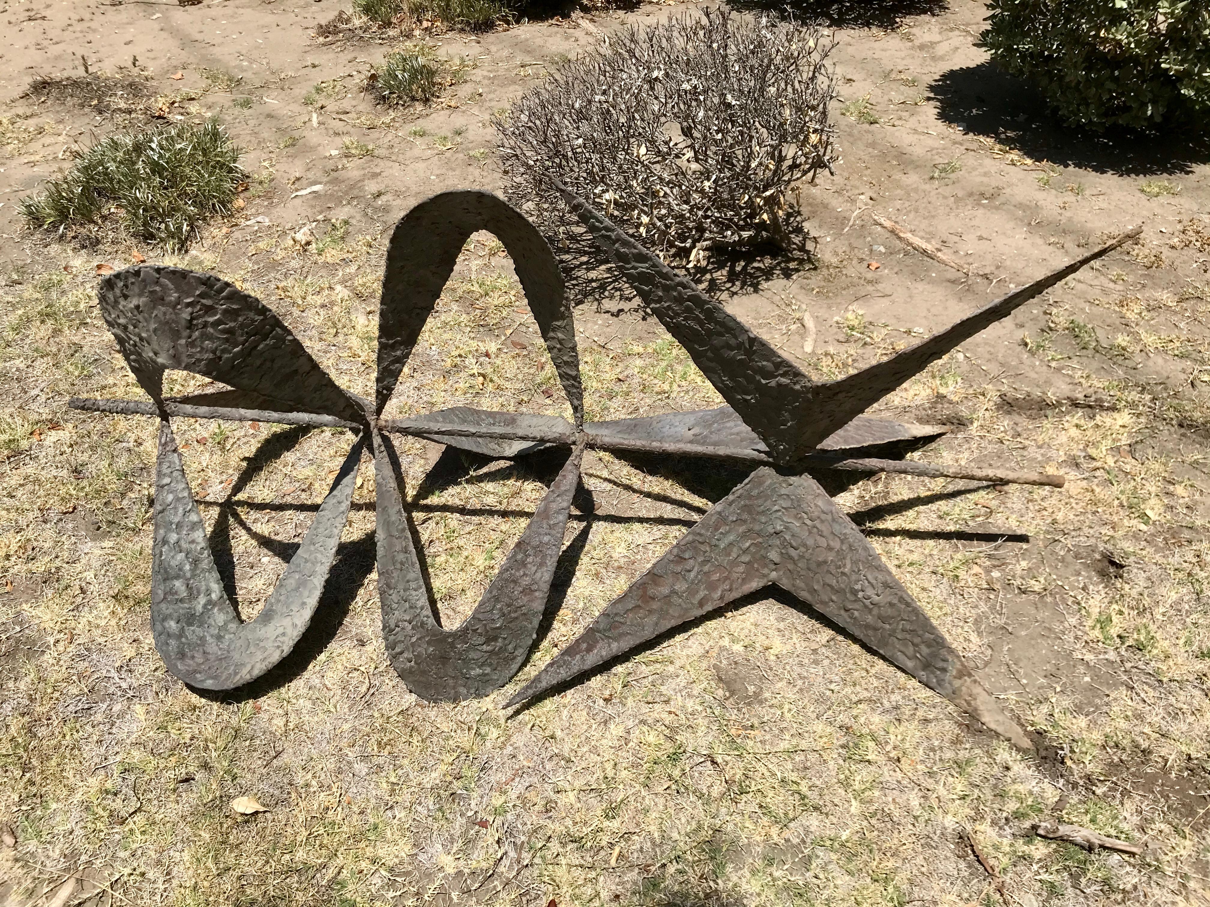 Large Modern Art Steel Sculpture after Tony Rosenthal, 1950's 5