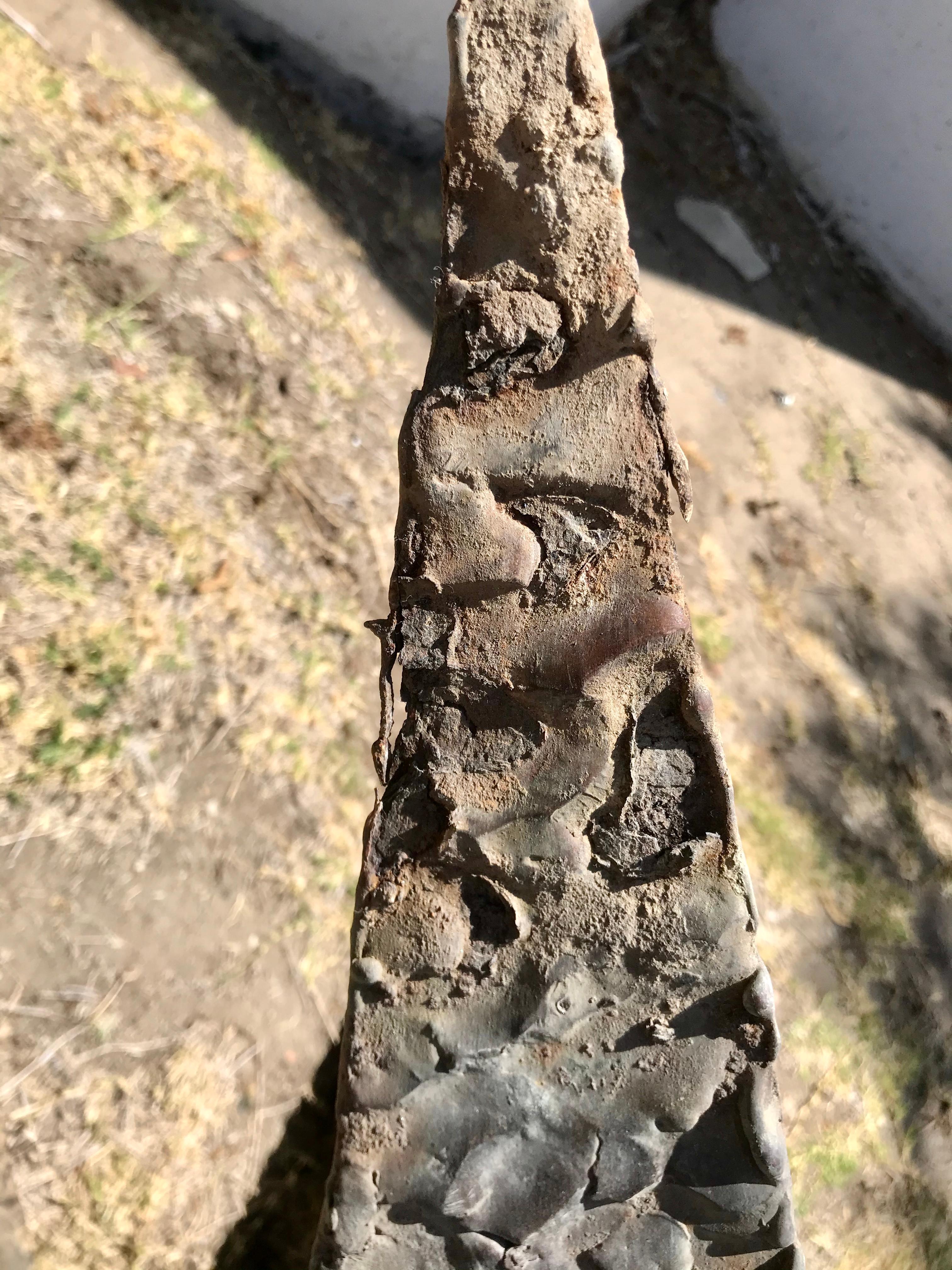 Large Modern Art Steel Sculpture after Tony Rosenthal, 1950's at