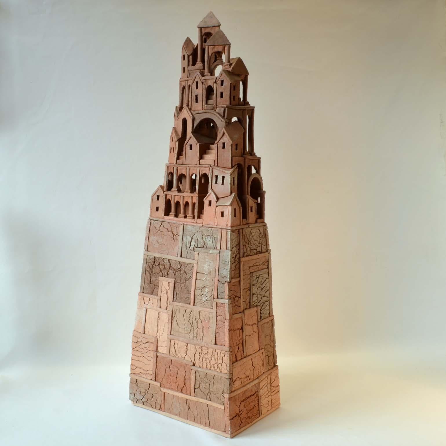 clay architecture sculpture