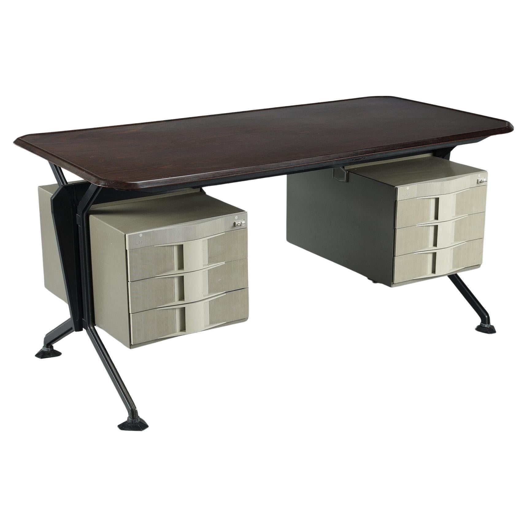 Escritorio grande "ARCO" para Olivetti por BBPR