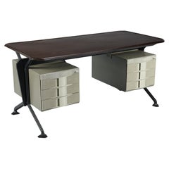 Vintage Large "ARCO" desk for Olivetti by BBPR