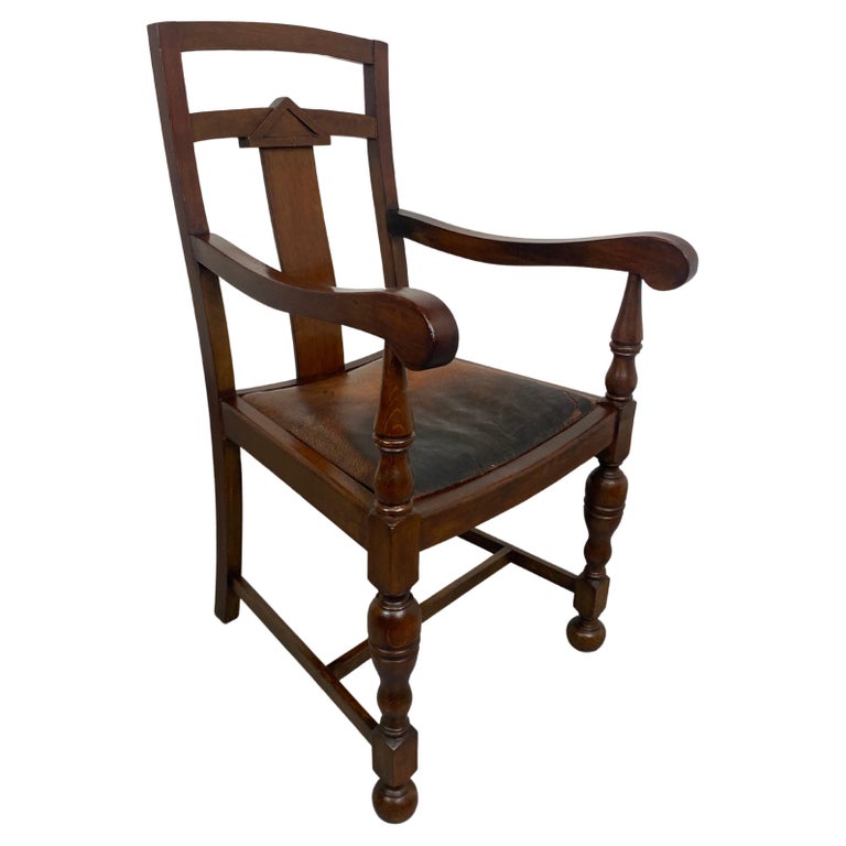 Large armchair Arts and Crafts For Sale at 1stDibs