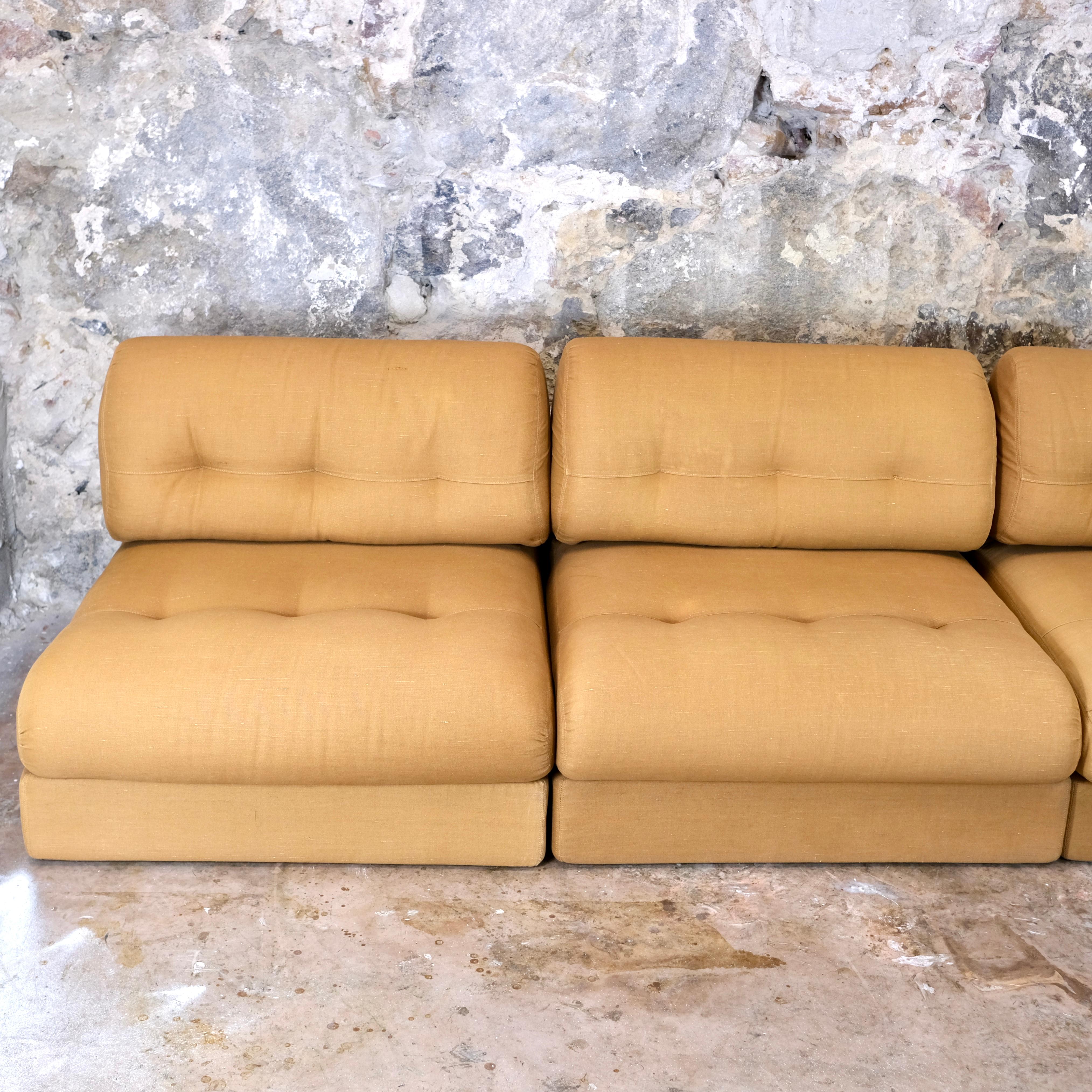Large armchair designed by Georges Frydman for EFA, made in France, 1970s For Sale 8