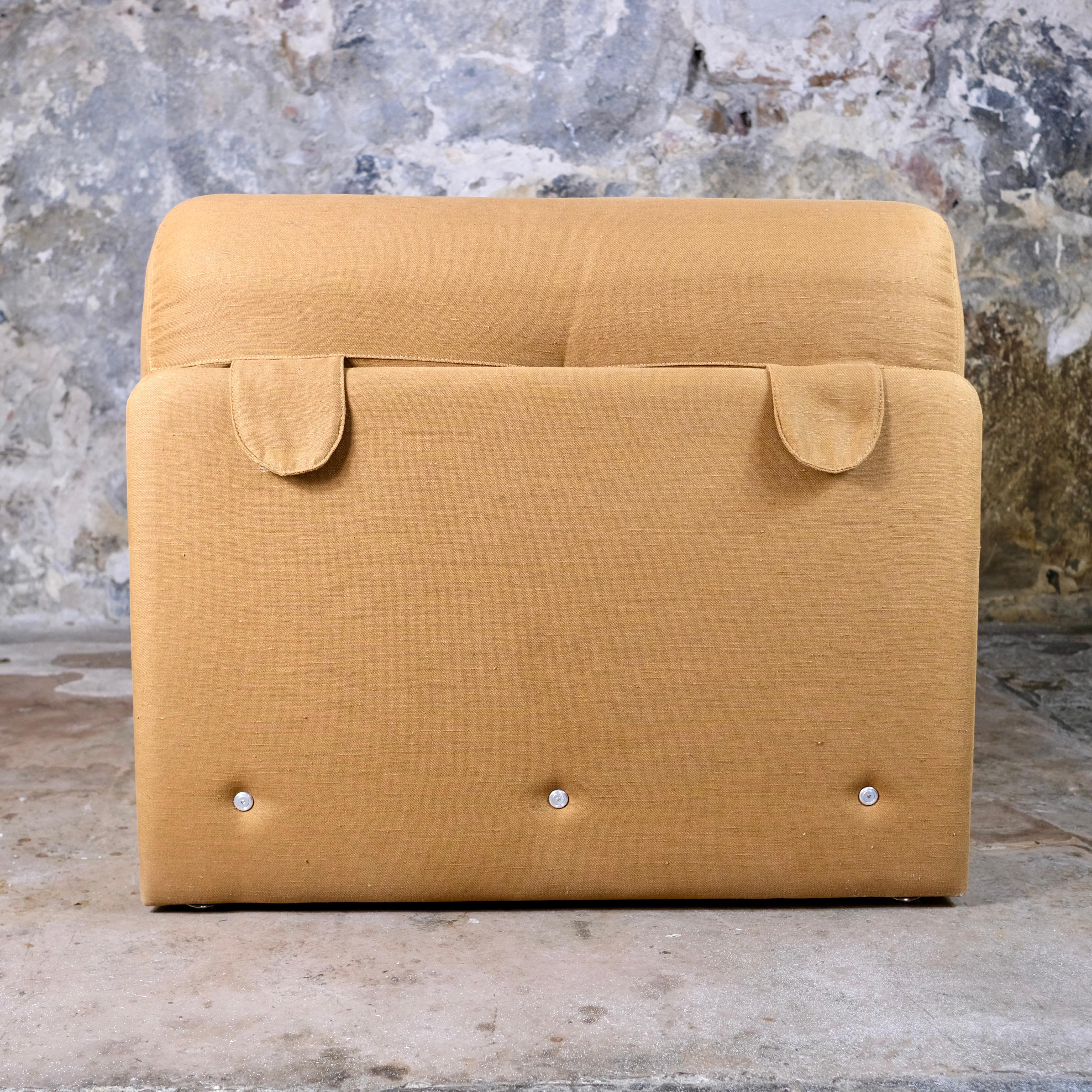 Large armchair designed by Georges Frydman for EFA, made in France, 1970s For Sale 2