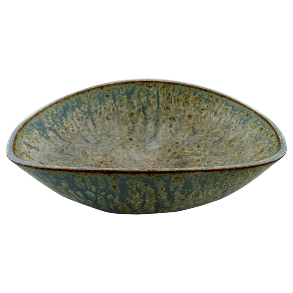 Large Arne Bang Ceramic Bowl, Danish Design, Mid-20th Century