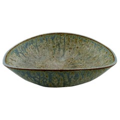 Large Arne Bang Ceramic Bowl, Danish Design, Mid-20th Century