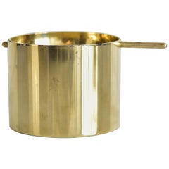 Large Arne Jacobsen Brass Ashtray by Stelton Made in Denmark