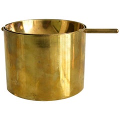 Large Arne Jacobsen Brass Ashtray by Stelton Made in Denmark