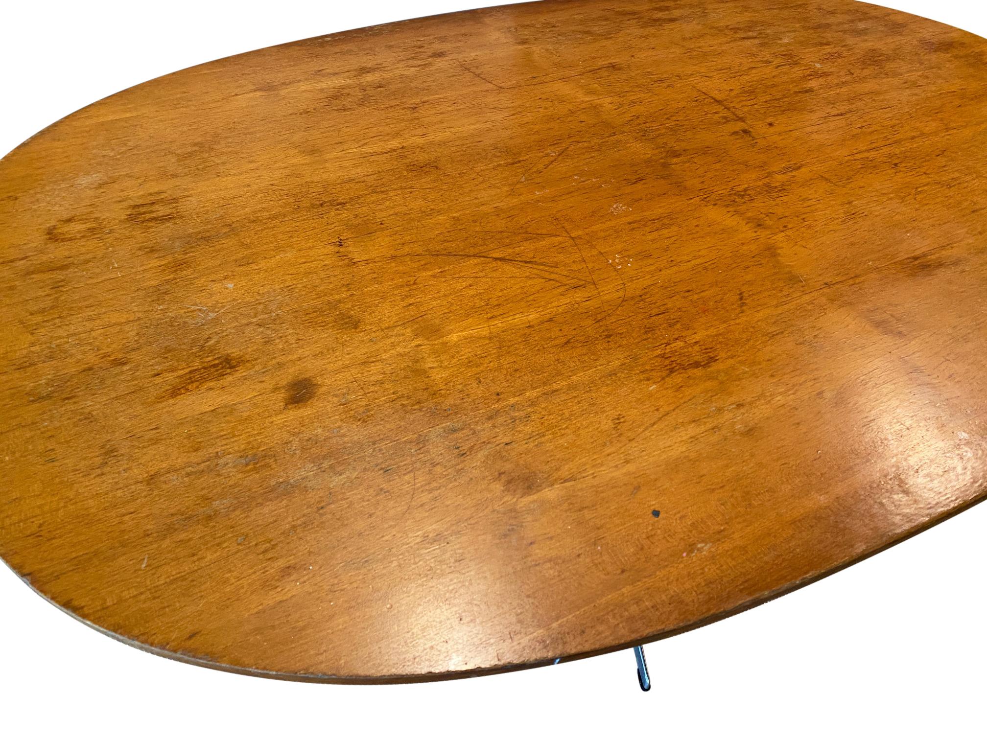 Danois Table de salle à manger en bois Arne Jacobsen & Piet Hein Mid-Century Modern Fritz Hansen en vente