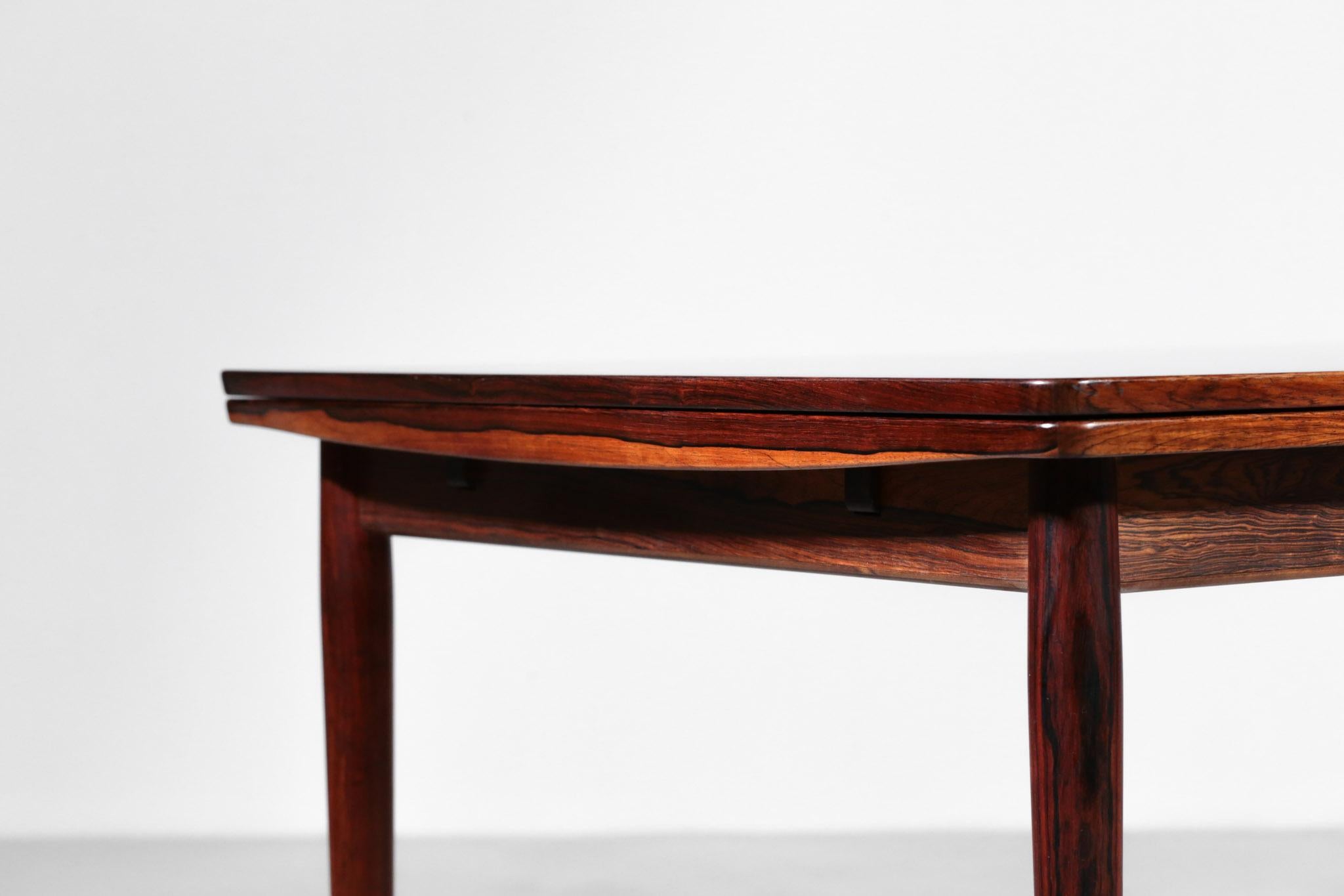 Large Arne Vodder Dining Table Danish Design Scandinavian Danish Sibast D281 For Sale 1