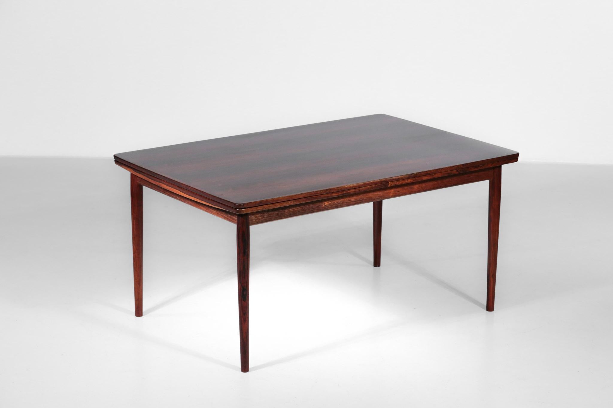 Grande table à manger Arne Vodder Design danois scandinave Danish Sibast D281 en vente 4