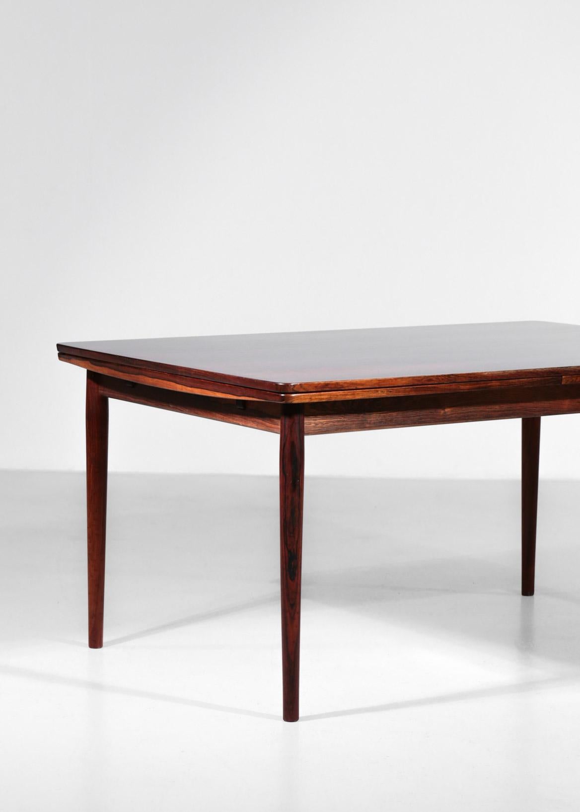 Large Arne Vodder Dining Table Danish Design Scandinavian Danish Sibast D281 For Sale 5