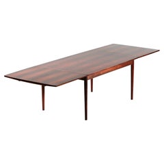 Gran mesa de comedor Arne Vodder Diseño danés Escandinavo Danés Sibast D281