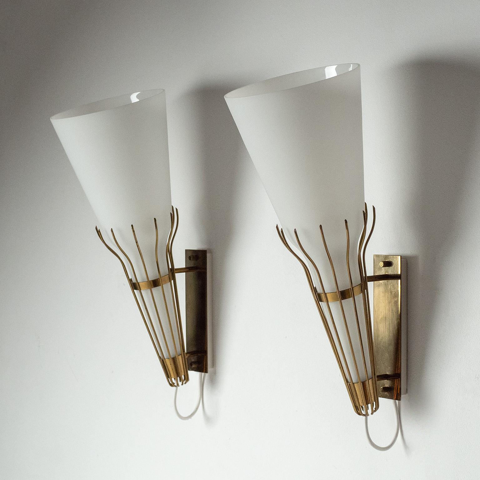 Grandes apliques Arredoluce, circa 1957 en venta 1
