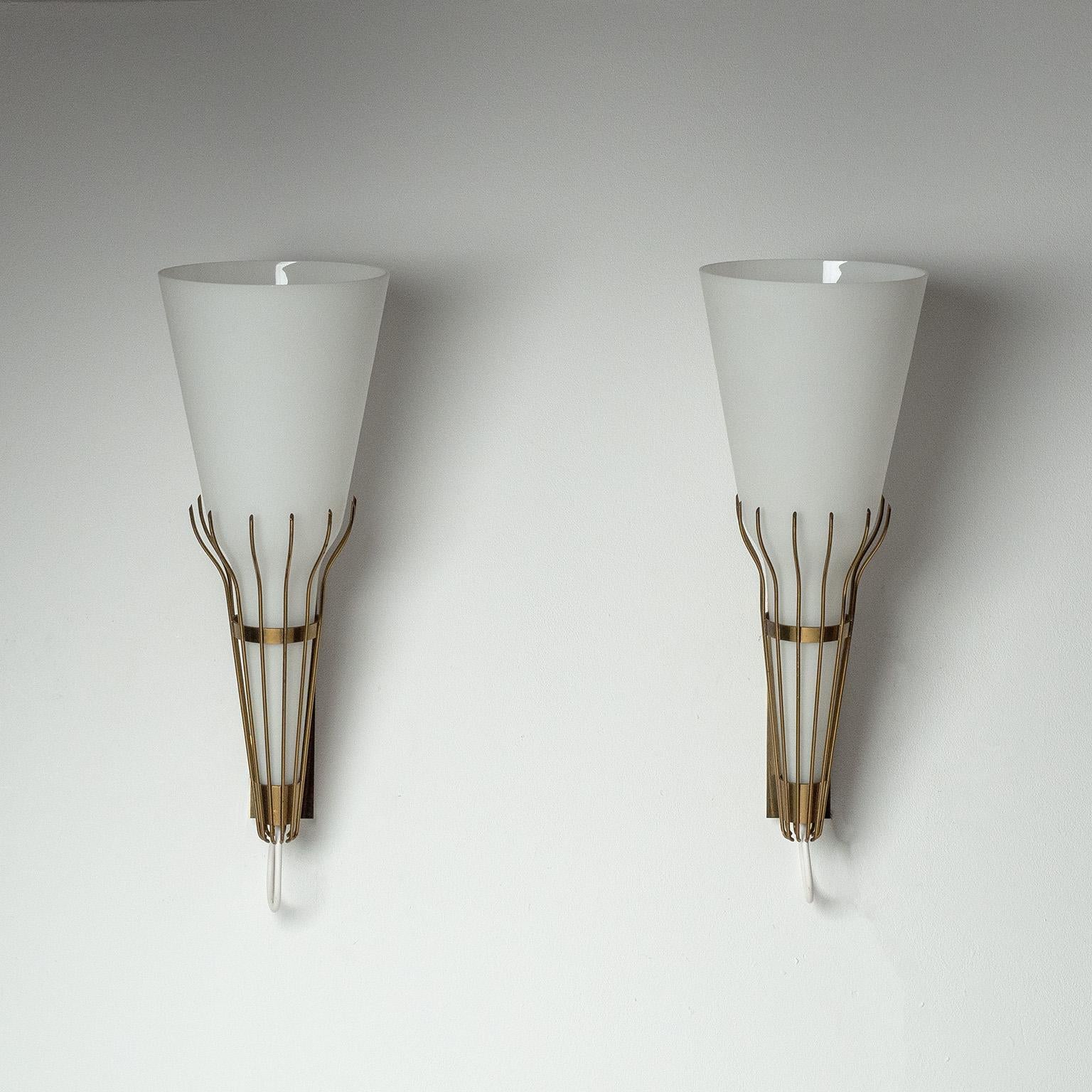 Grandes apliques Arredoluce, circa 1957 en venta 2