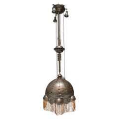 Large Art Deco Amsterdamse School Chandelier by Winkelman & Van der Bijl, 1920s