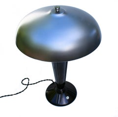 Large Art Deco Bakelite Table Lamp by Eileen Gray for Jumo, France