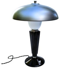 Large Art Deco Bakelite Table Lamp by Eileen Gray for Jumo, France