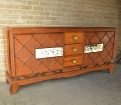 Large Art Deco Buffet Marked EBMA