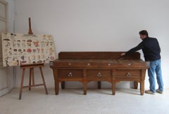 Grande tavolo Art Déco Butching Block