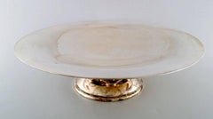 Large Art Deco Centrepiece, Silver Plated, Designed by Christian Fjerdingstad