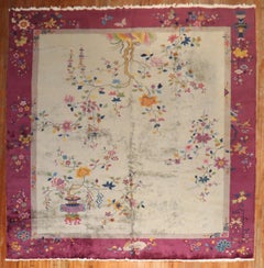 Zabihi Collection Large Art Deco Chinese Room Size Rug