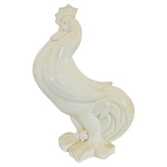 Gran gallo Art Déco de Jacques Adnet - Francia 1930