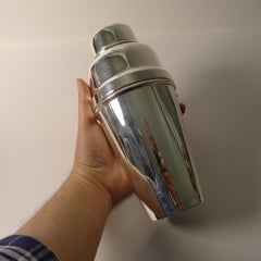 Large Art Deco Cocktail Shaker, Integral Lemon Squeezer, circa 1930