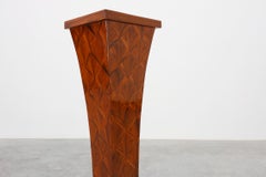 Large Art Deco Console in Wood Marquetry, France ca. 1920