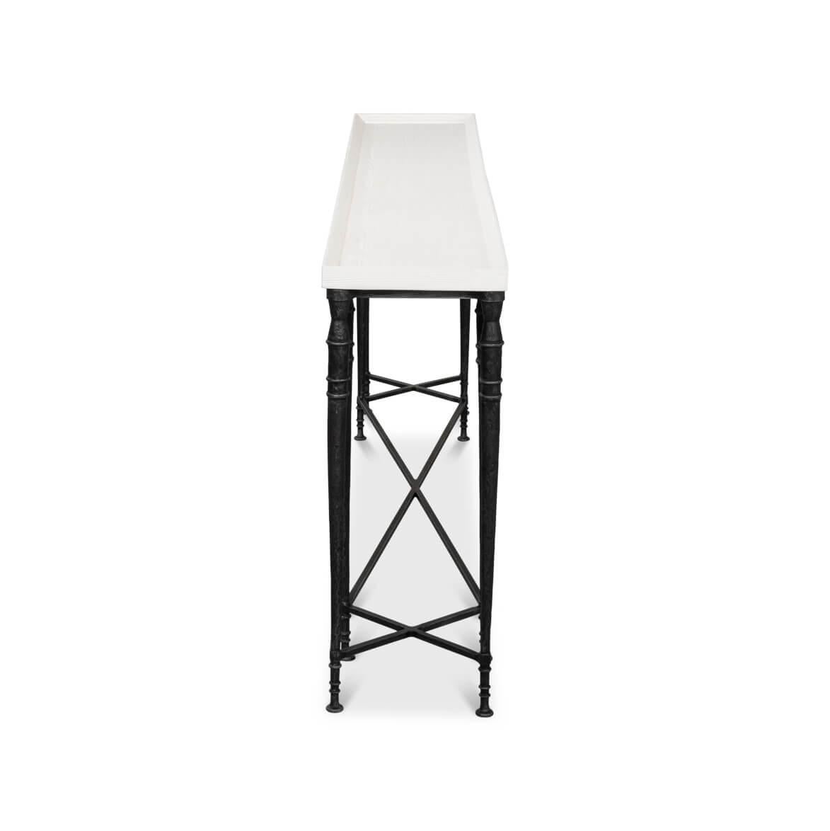 XXIe siècle et contemporain Grande table console Art Déco en vente