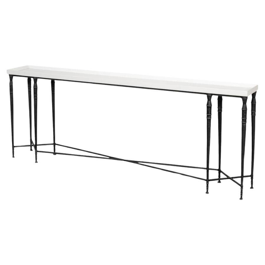 Large Art Deco Console Table For Sale