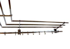 Large Art Deco Corner Coat and Hat Rack, c1920
