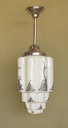 Large Art Deco Design Skyscraper Globe, Circa 1930