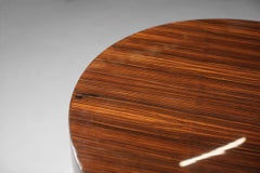 Large Art Deco Dining Table Macassar Ebony 1930s Style of Émile-Jacques Ruhlmann