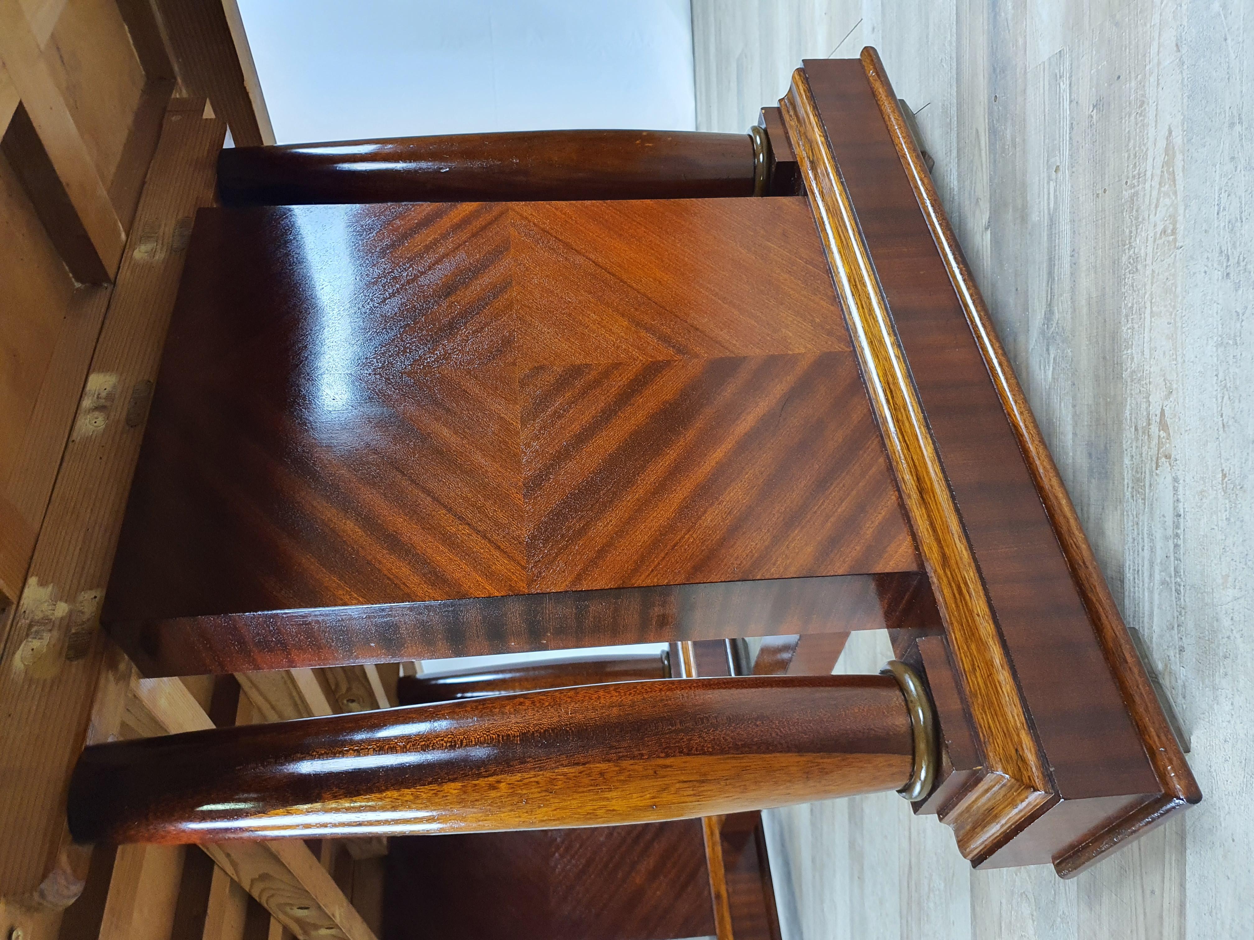 Grande table à manger ou table de conférence Art Déco 9