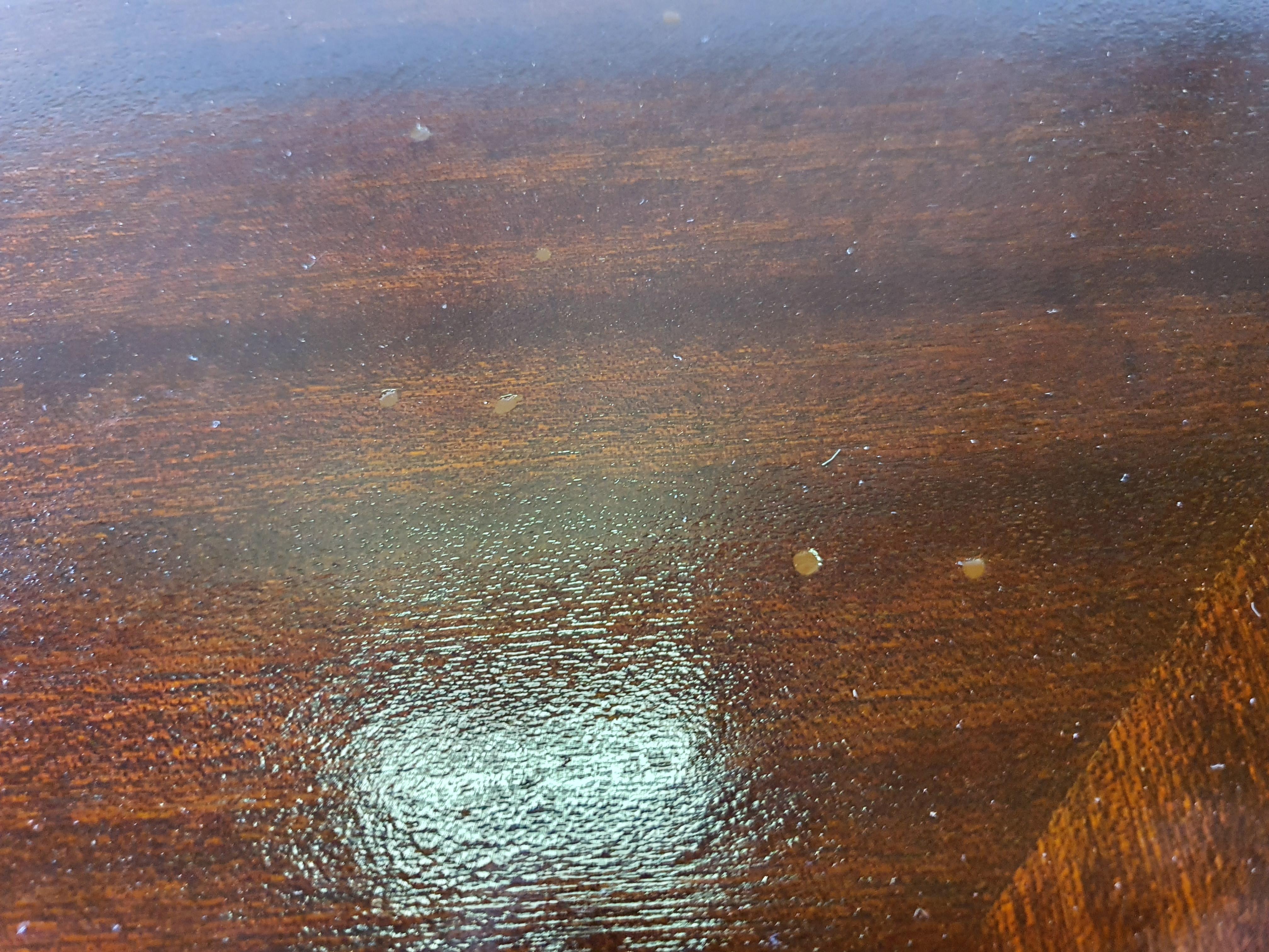 italien Grande table à manger ou table de conférence Art Déco