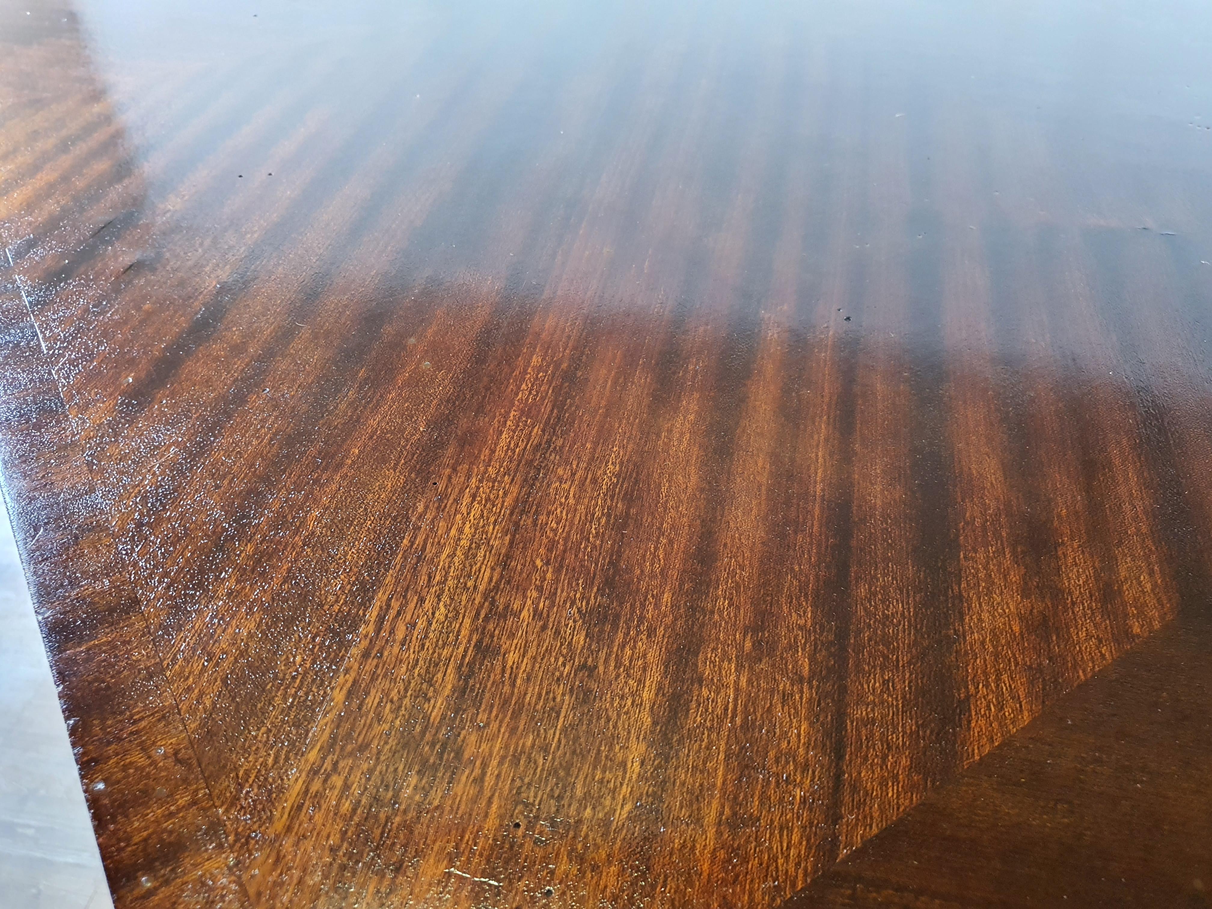 Grande table à manger ou table de conférence Art Déco Bon état à Premariacco, IT