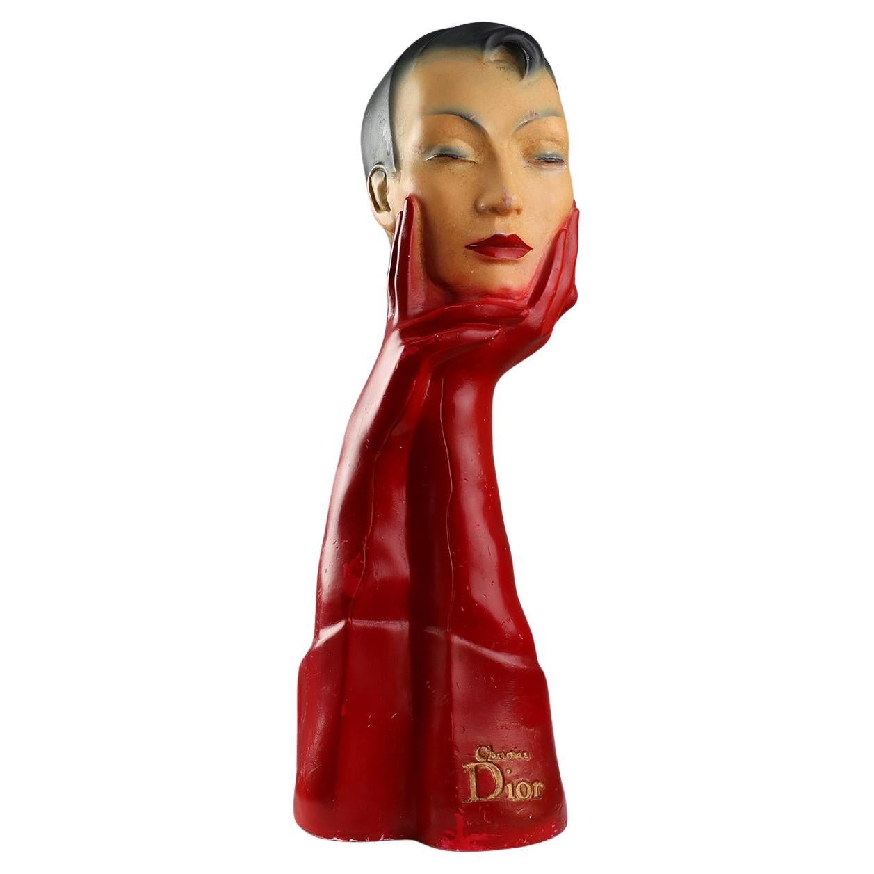 Grande scultura da esposizione Art Deco Dior, Francia anni '20