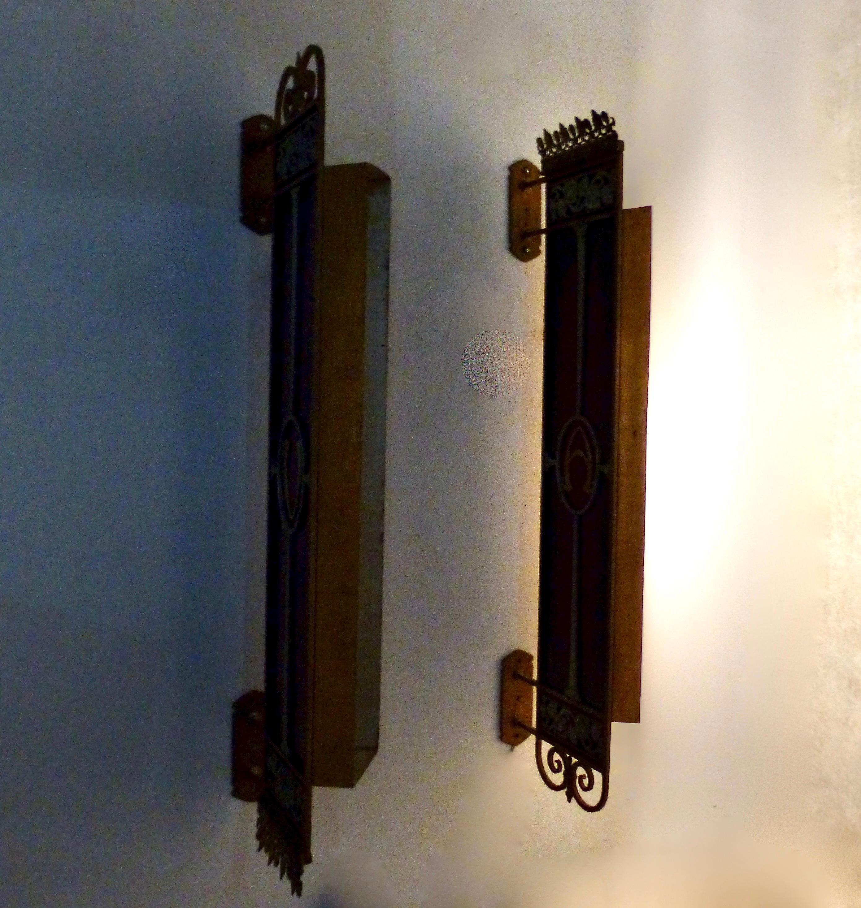 Large Art Deco Era Movie Theatre Lights 4