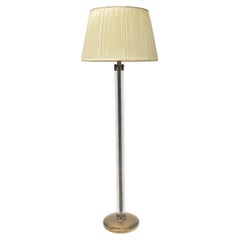 Large Art Deco Floor Lamp in the Manner of Jacques Adnet