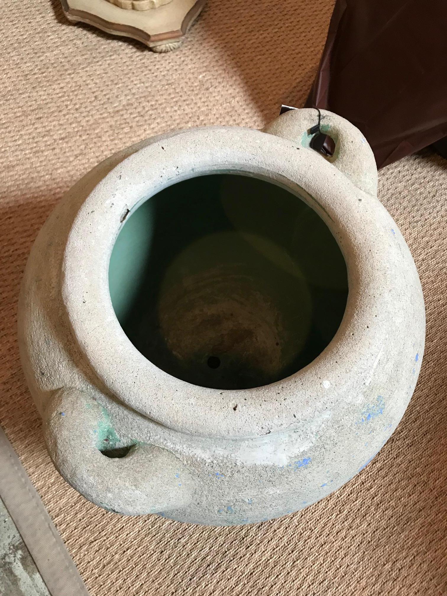 Large Art Deco French Pot from the 1930s In Good Condition For Sale In Dallas, TX