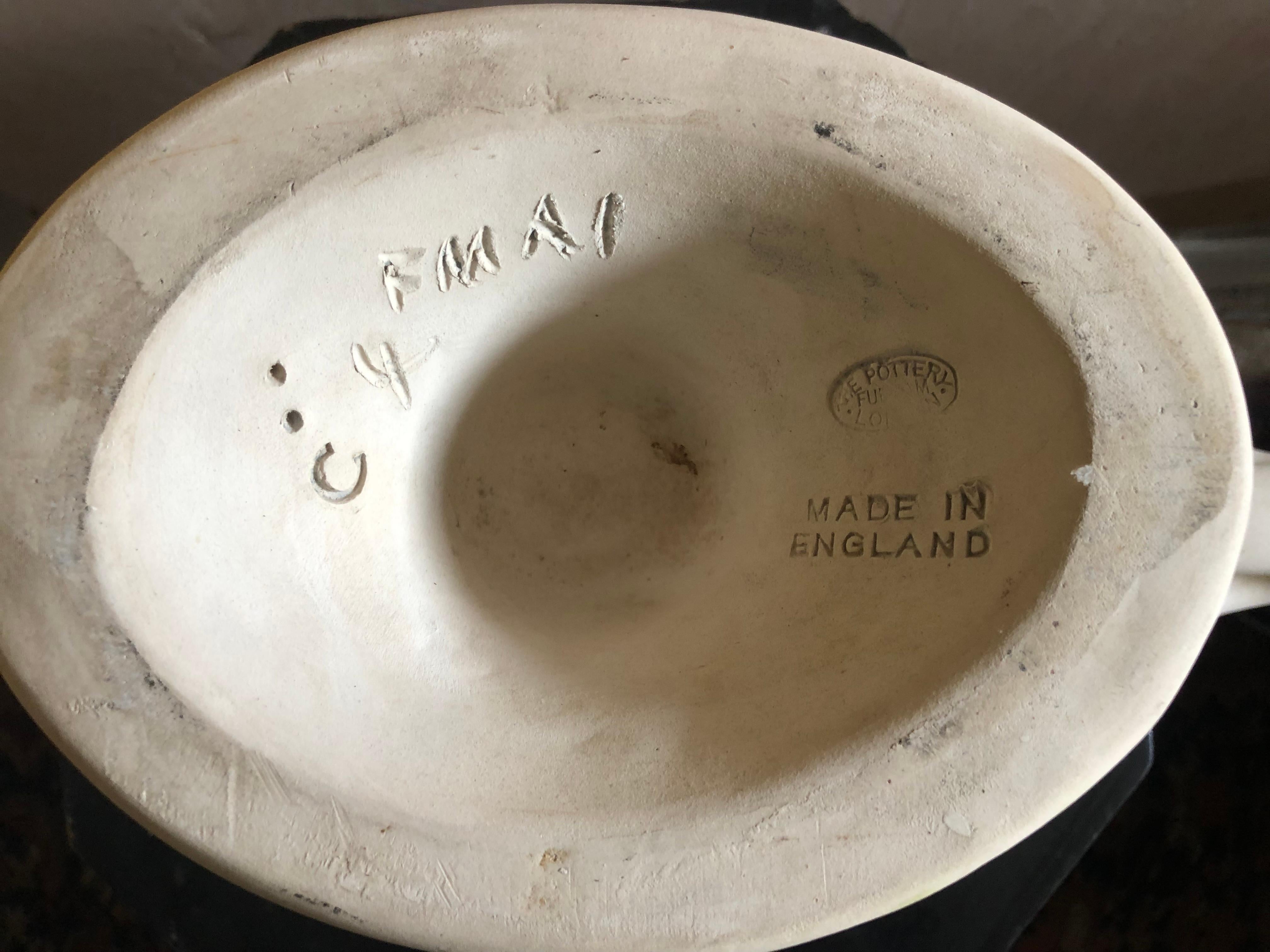 Urna grande Art Decó Fulham Pottery de Constance Spry Cerámico en venta