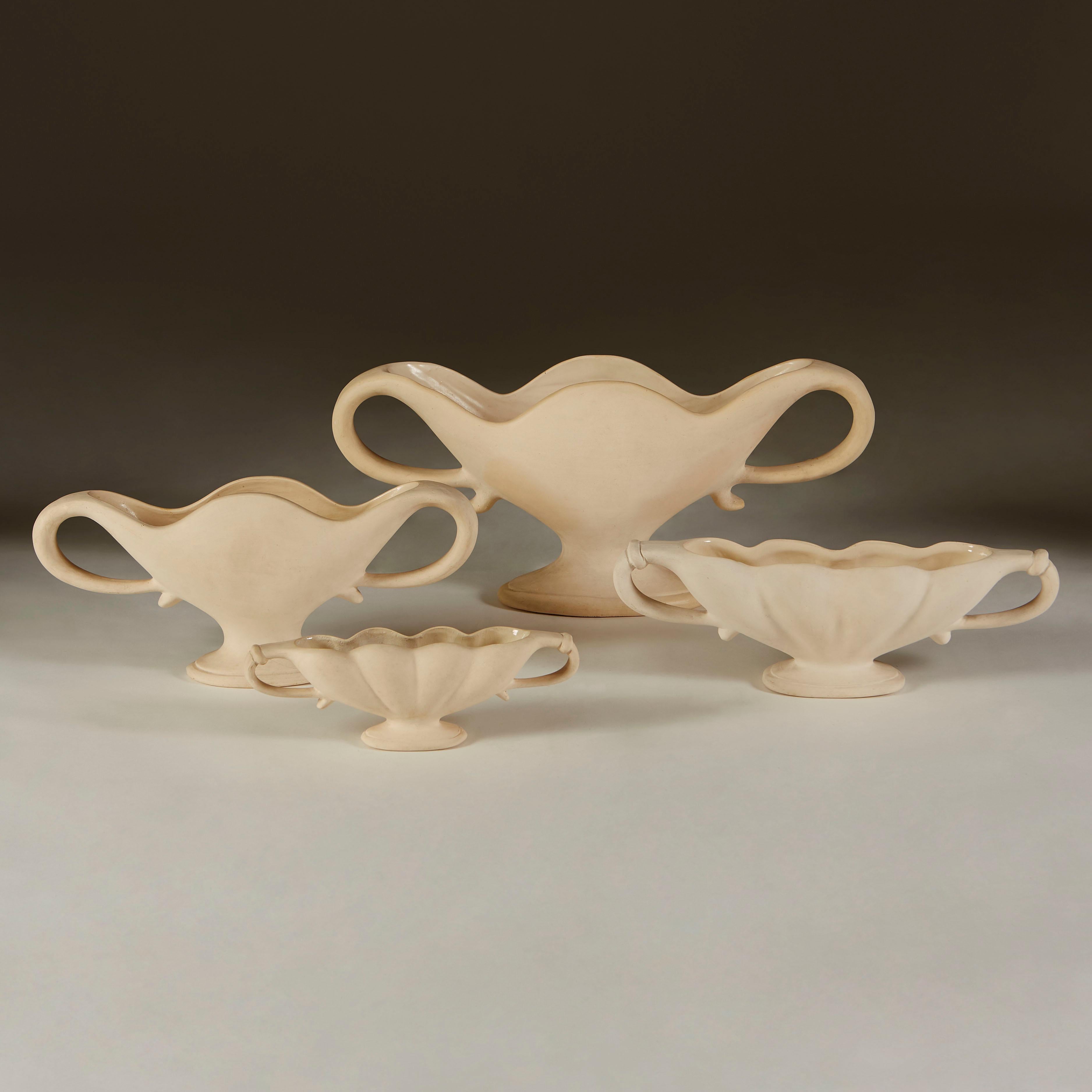 Urna grande Art Decó Fulham Pottery de Constance Spry en venta 2