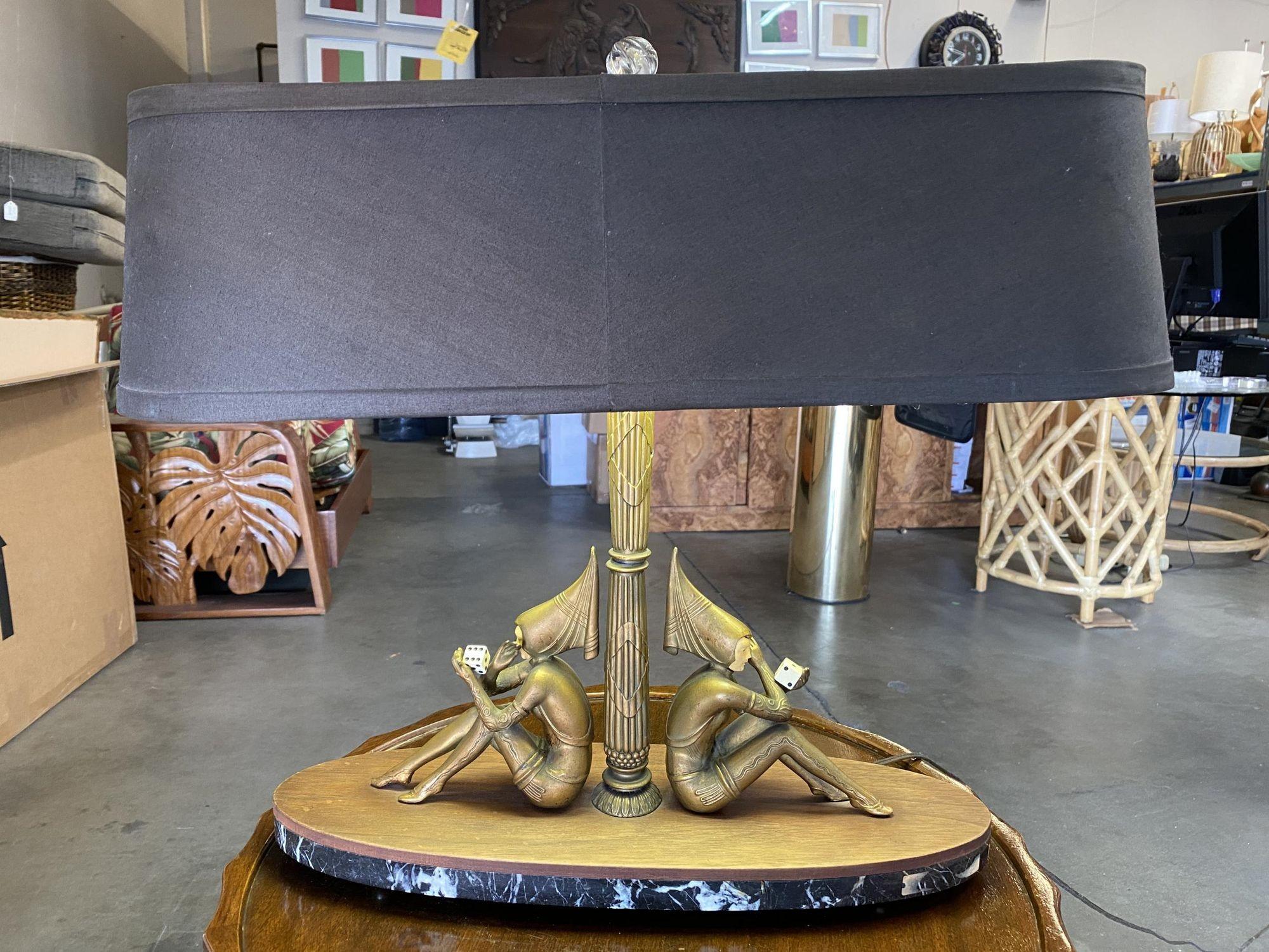hirsch bronze statue