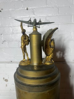 Large Art Deco Light Plane Race Trophy "William Randolph Hearst" c.1941