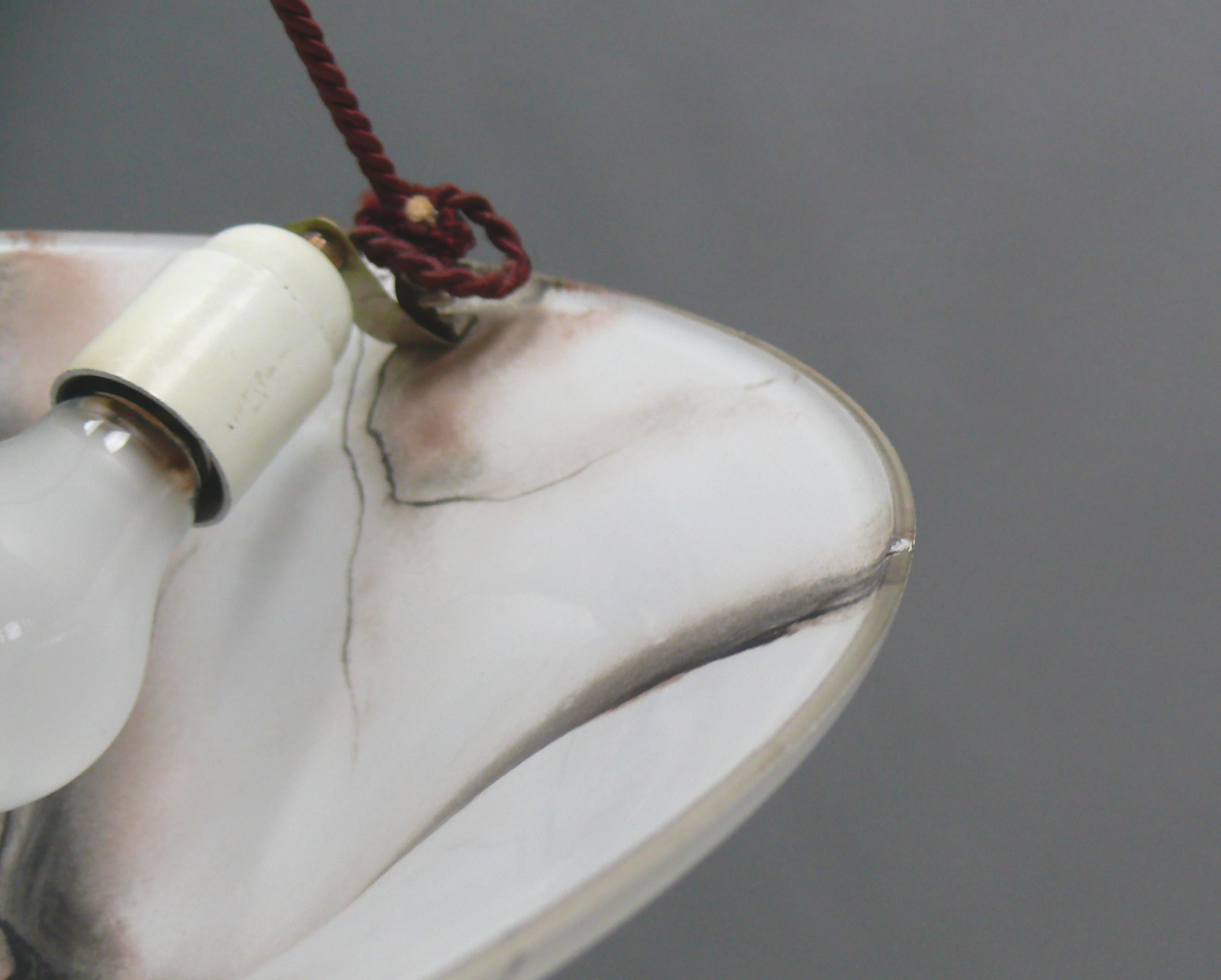 Grande lampada a sospensione Art Déco, anni '40 - '60 in vendita 2