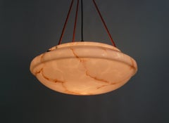 Grande lampe suspendue Art Déco, Allemagne, années 1920 - 1930