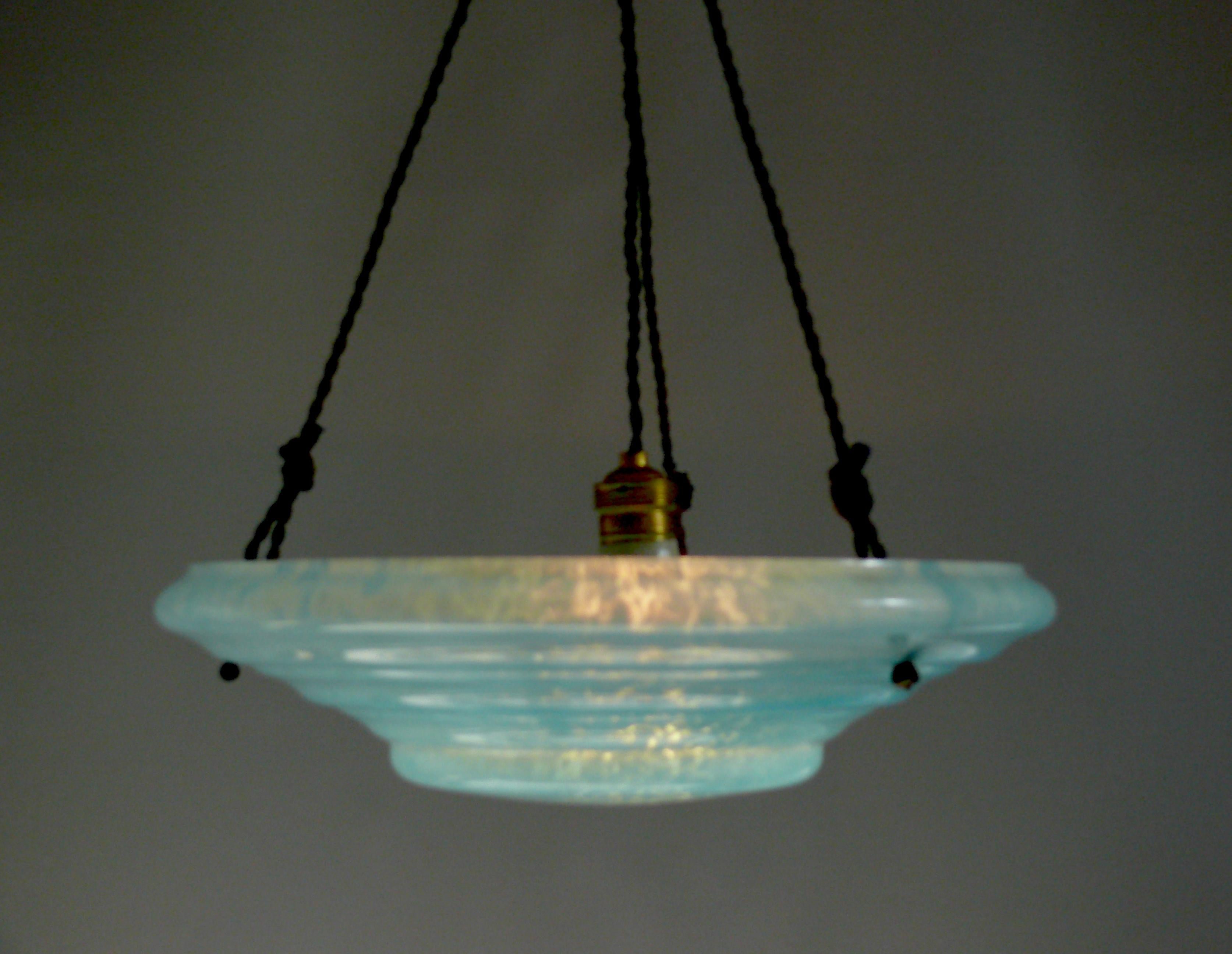 Art Deco Large Art Déco Pendant Light, Germany 1920s - 1930s For Sale