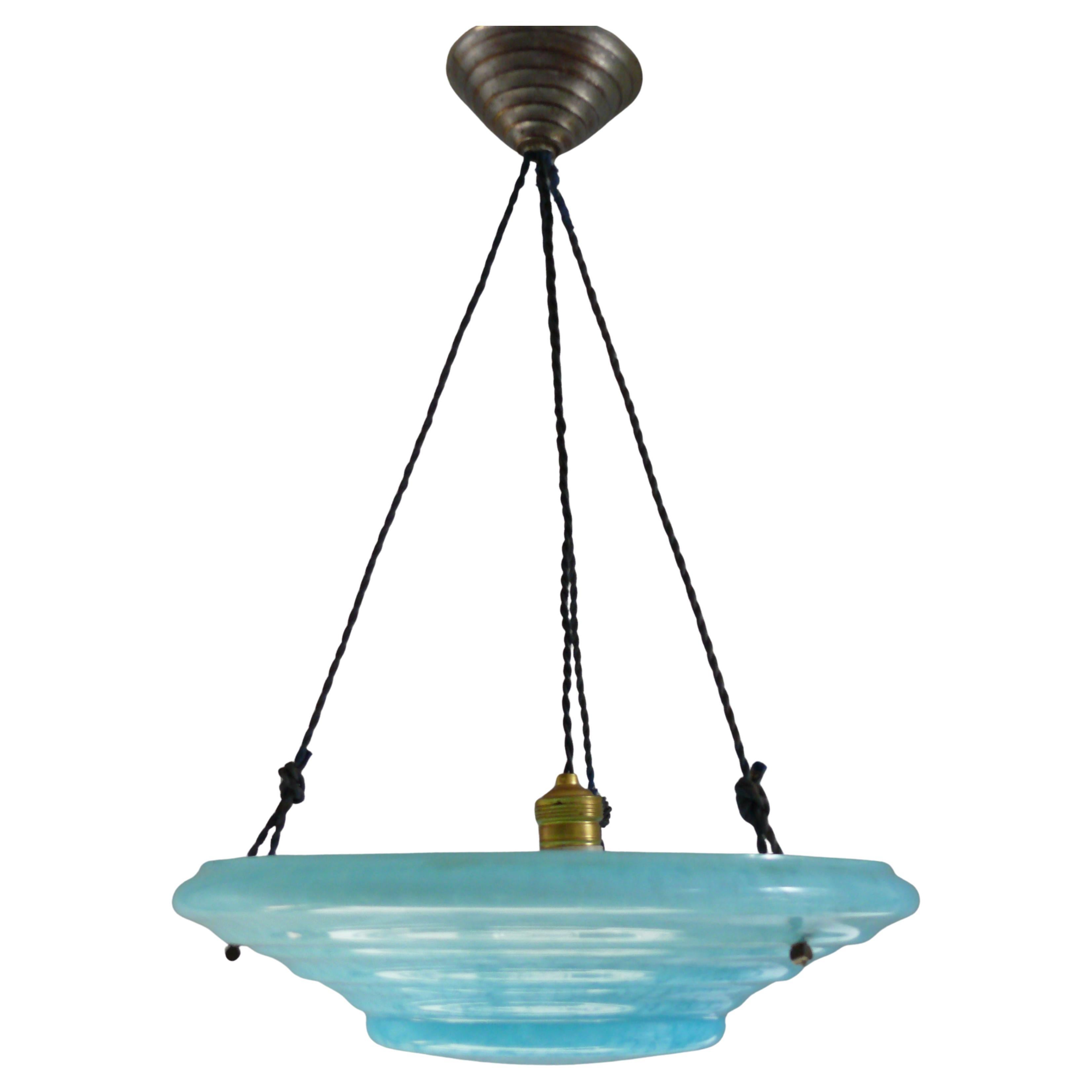 Large Art Déco Pendant Light, Germany 1920s - 1930s